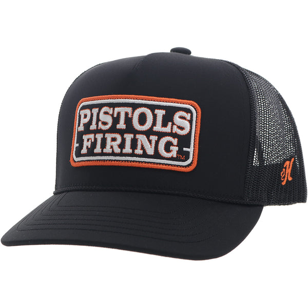 solid black OSU x Hooey Pistols Firing hat