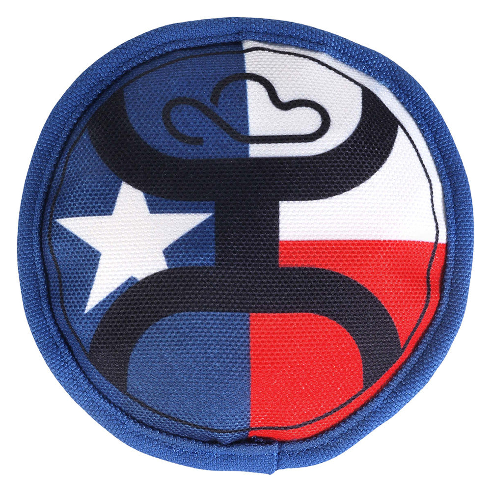 Hooey Canvas Pet Toy Texas Flag