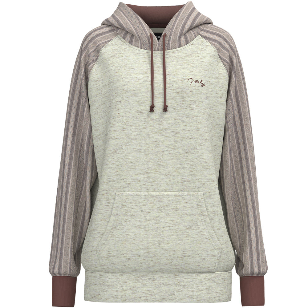 Punchy Hoody Cream/Stripe