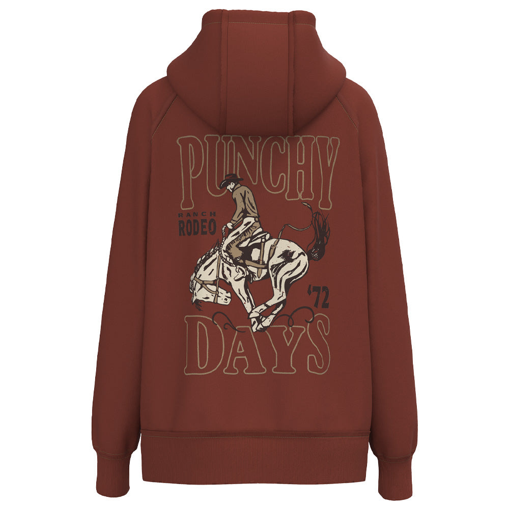 Punchy Hoody Red