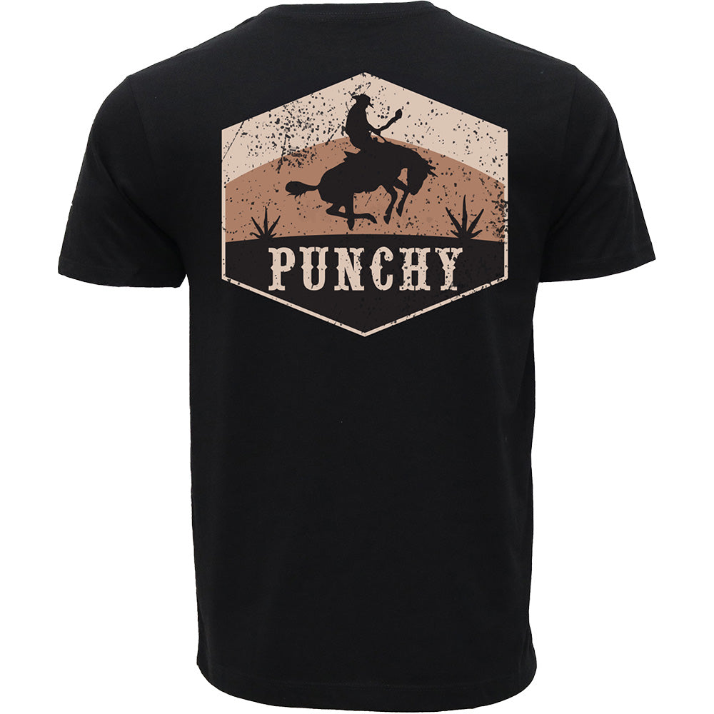 "Ranchero"  Black Punchy Pocket T-shirt