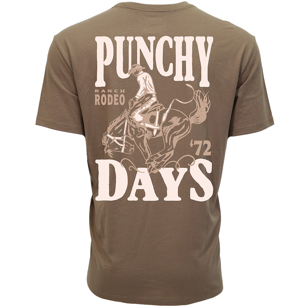 YOUTH "Punchy Rodeo"  Brown T-shirt