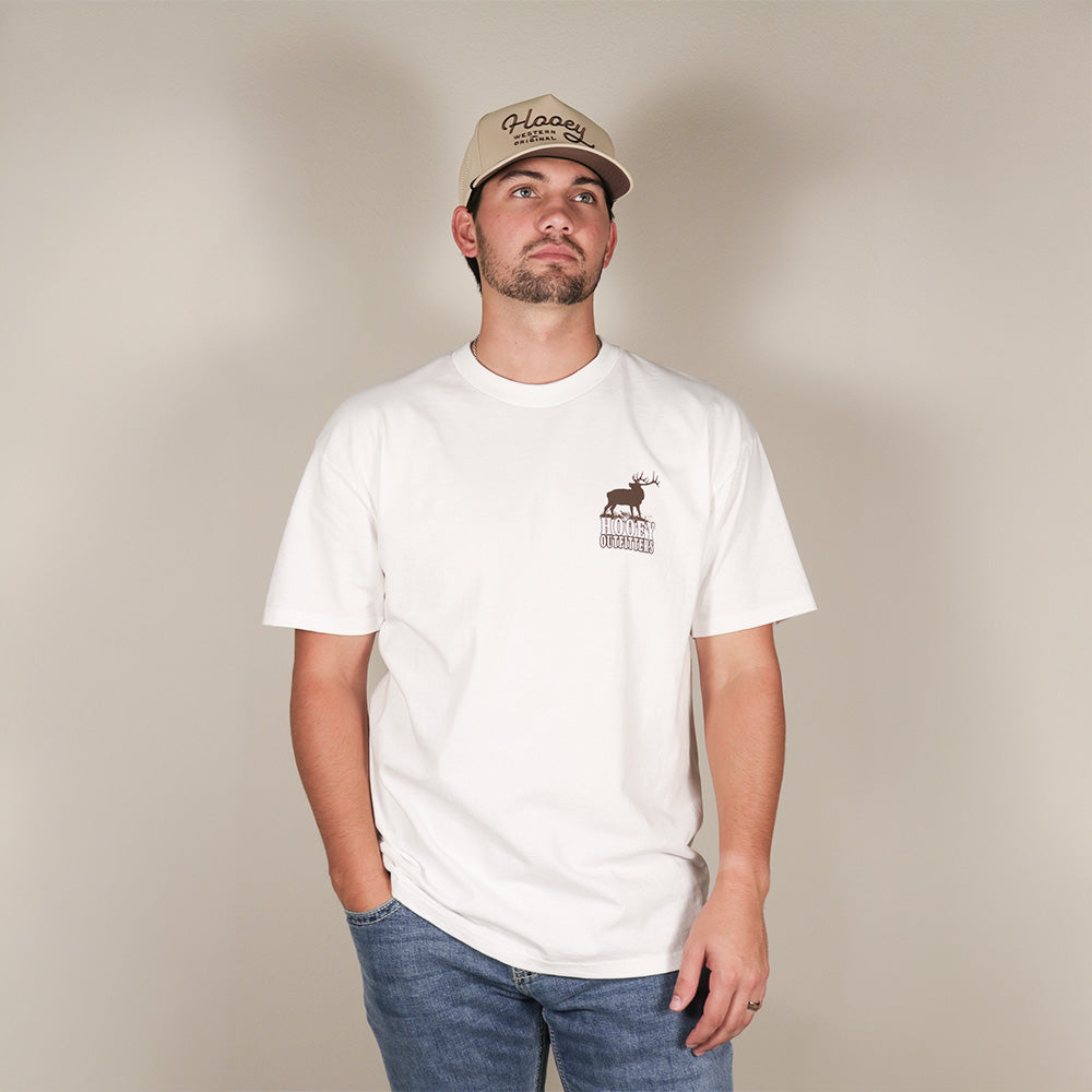 Big Game Hooey Outfitters T-shirt White