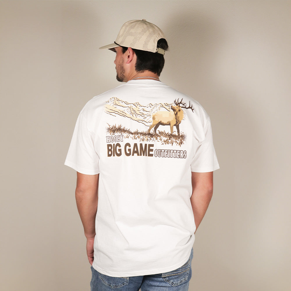 Big Game Hooey Outfitters T-shirt White