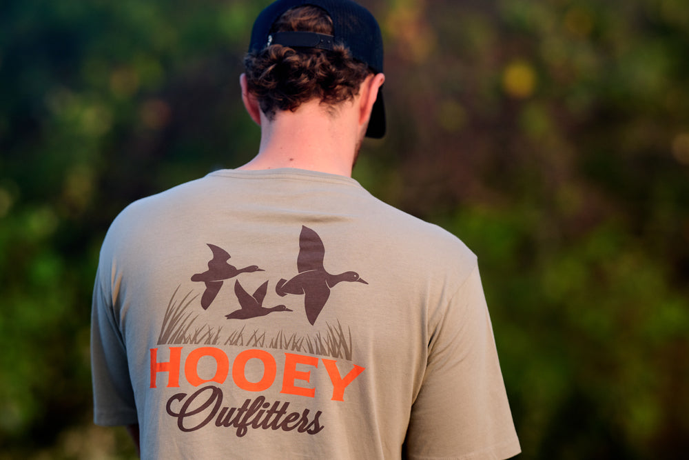 Decoy Hooey Outfitters T-shirt Olive w/Bird Logo