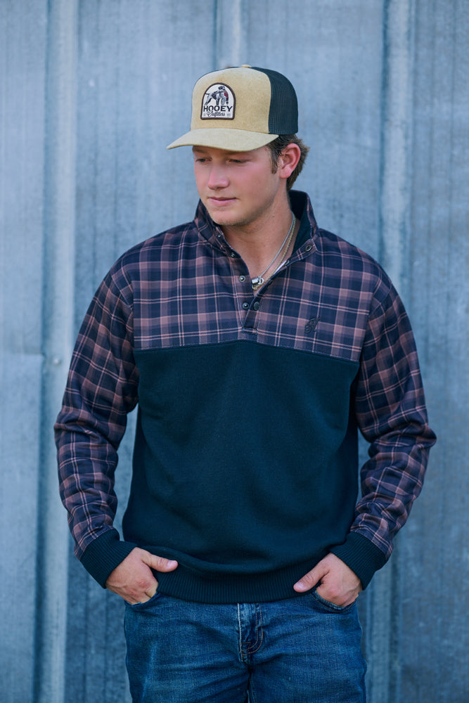 Stevie Pullover Plaid/Black