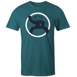 "Strap" Teal Heather T-shirt