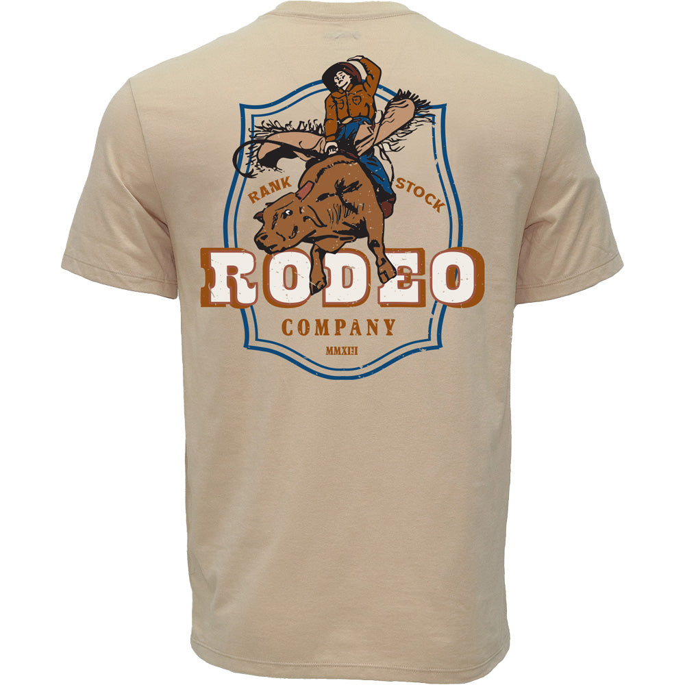 Rank Rodeo Hooey T-shirt Tan