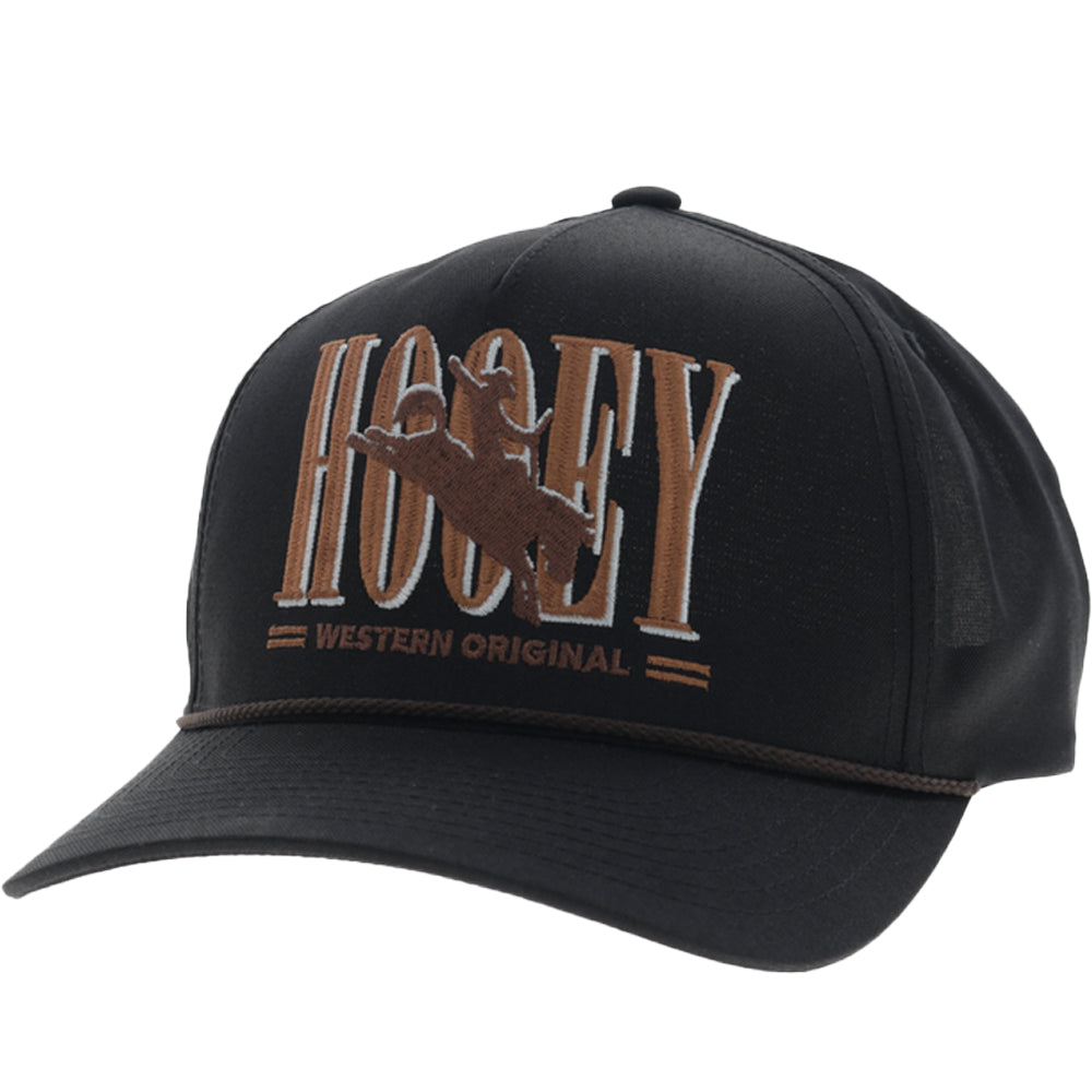 Wild Ride 5-Panel Full Surround Hat Black