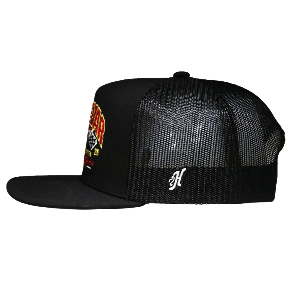 Spire Motorsports Hocevar Hat Black w/Red & yellow