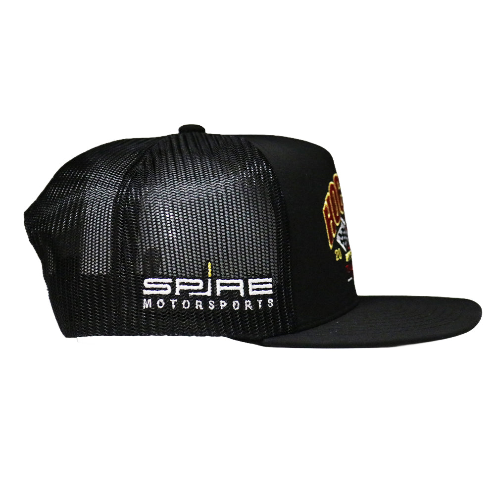 Spire Motorsports Hocevar Hat Black w/Red & yellow