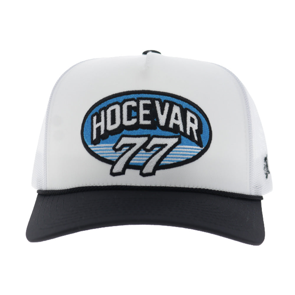 Spire Motorsports Hat White/Black w/Blue & White Logo