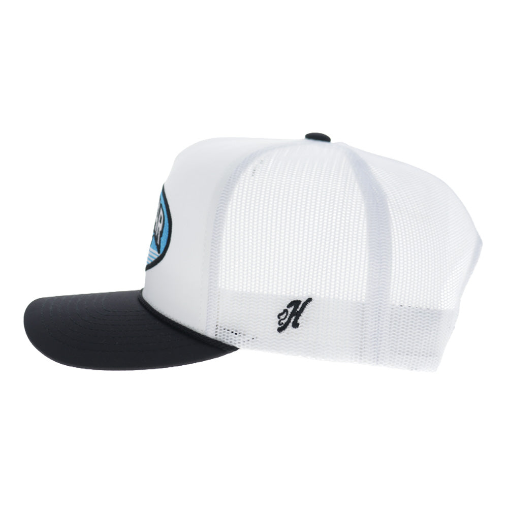 Spire Motorsports Hat White/Black w/Blue & White Logo