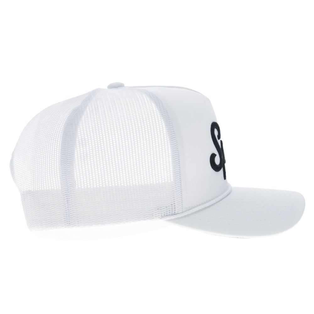 Spire Motorsports Hat White w/Black Logo