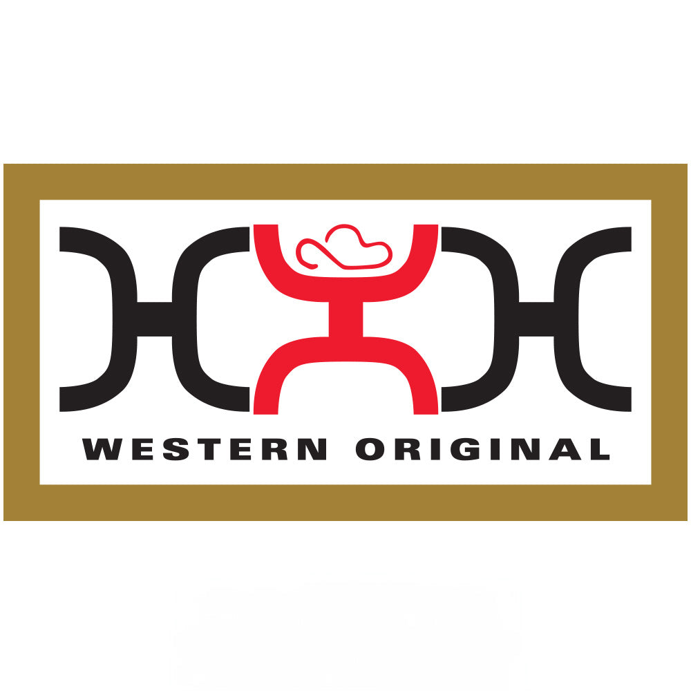 Hooey Loop White / Mustard / Black / Red Decal