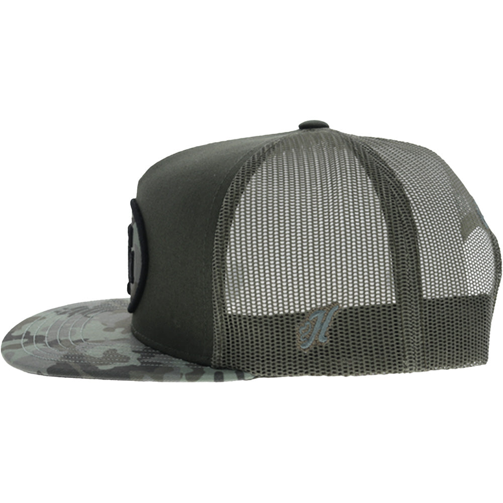 Texas A&M T5-Panel Trucker Snapback Hat Charcoal/Camo