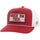 Texas Tech Hat Red/White w/ Rectangle Patch