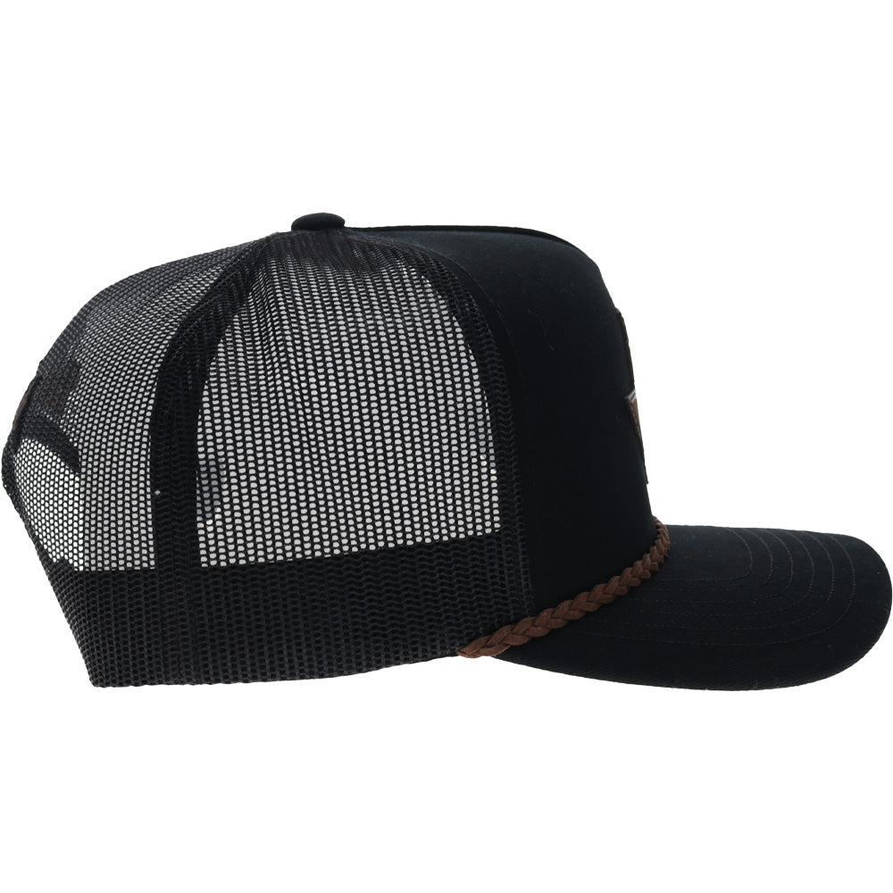 Texas Tech 5-Panel Trucker Snapback Hat Black