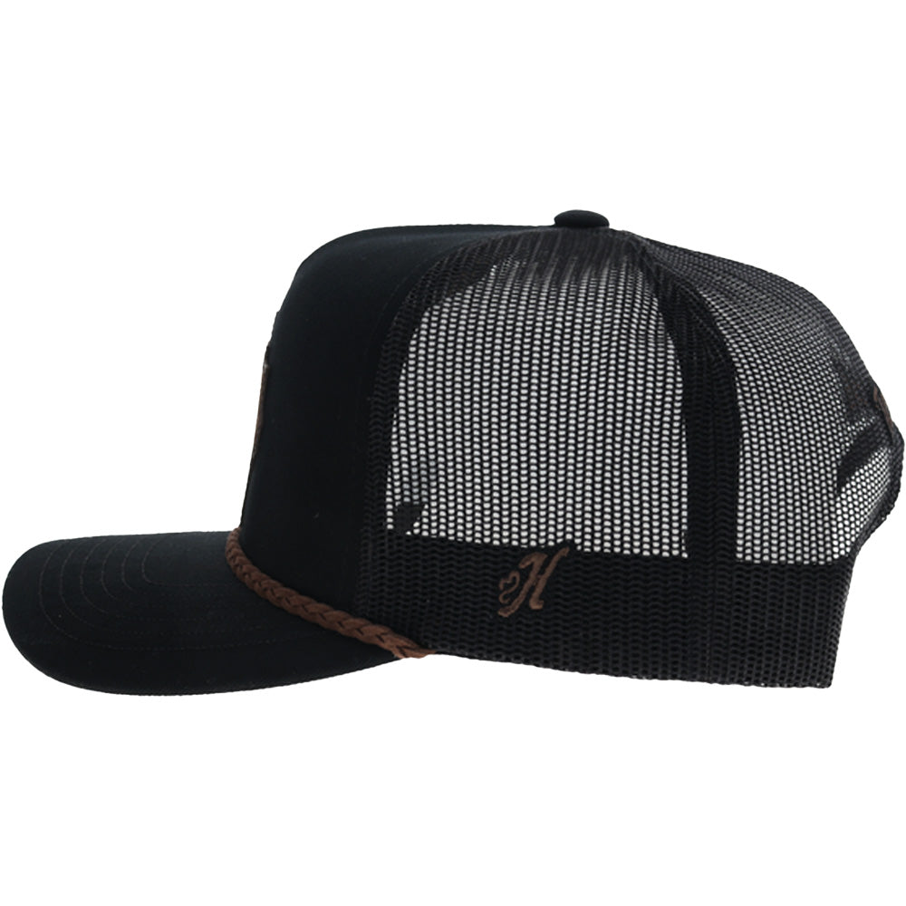 Texas Tech 5-Panel Trucker Snapback Hat Black