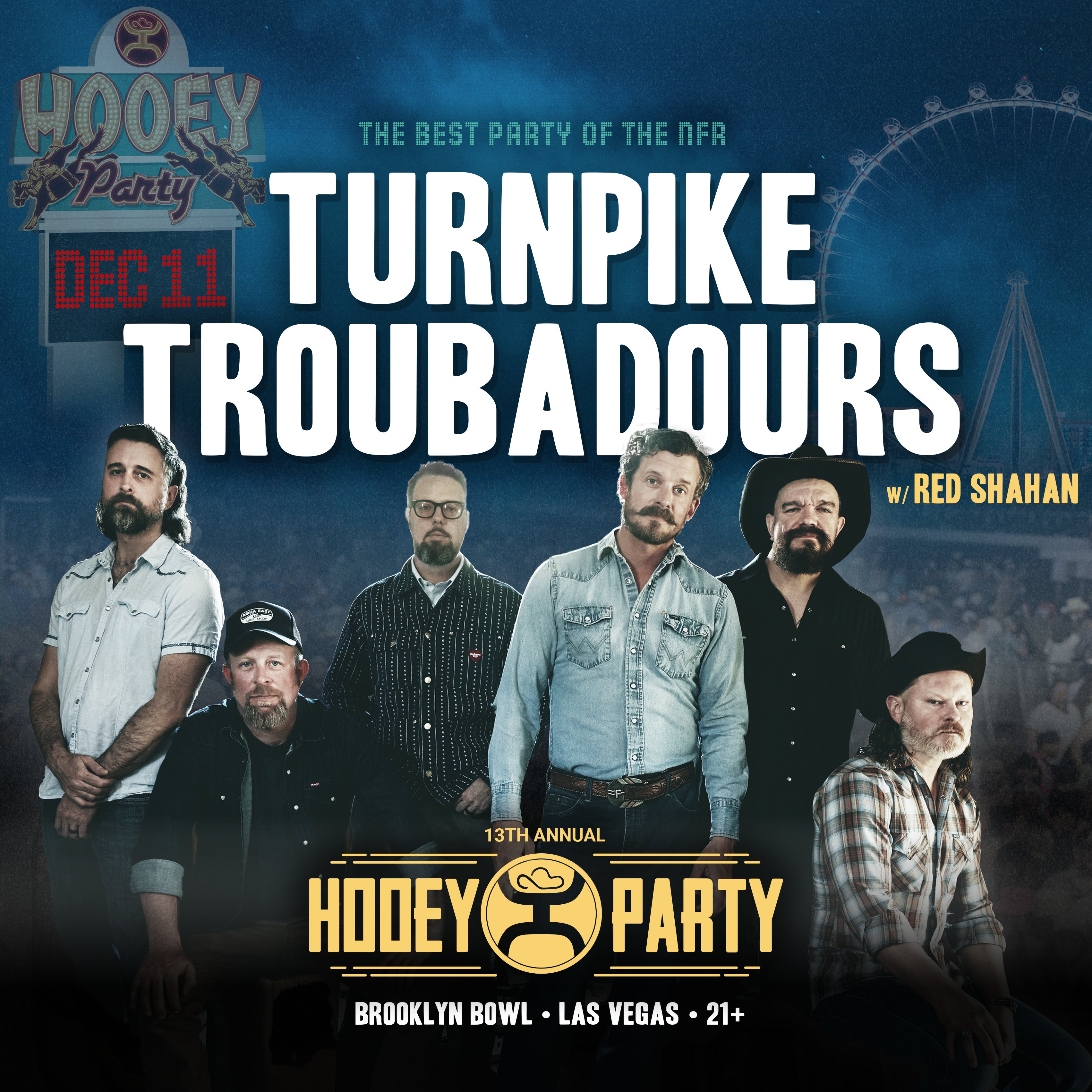 GA Tickets Turnpike Troubadours w/ Red Shahan 12/11