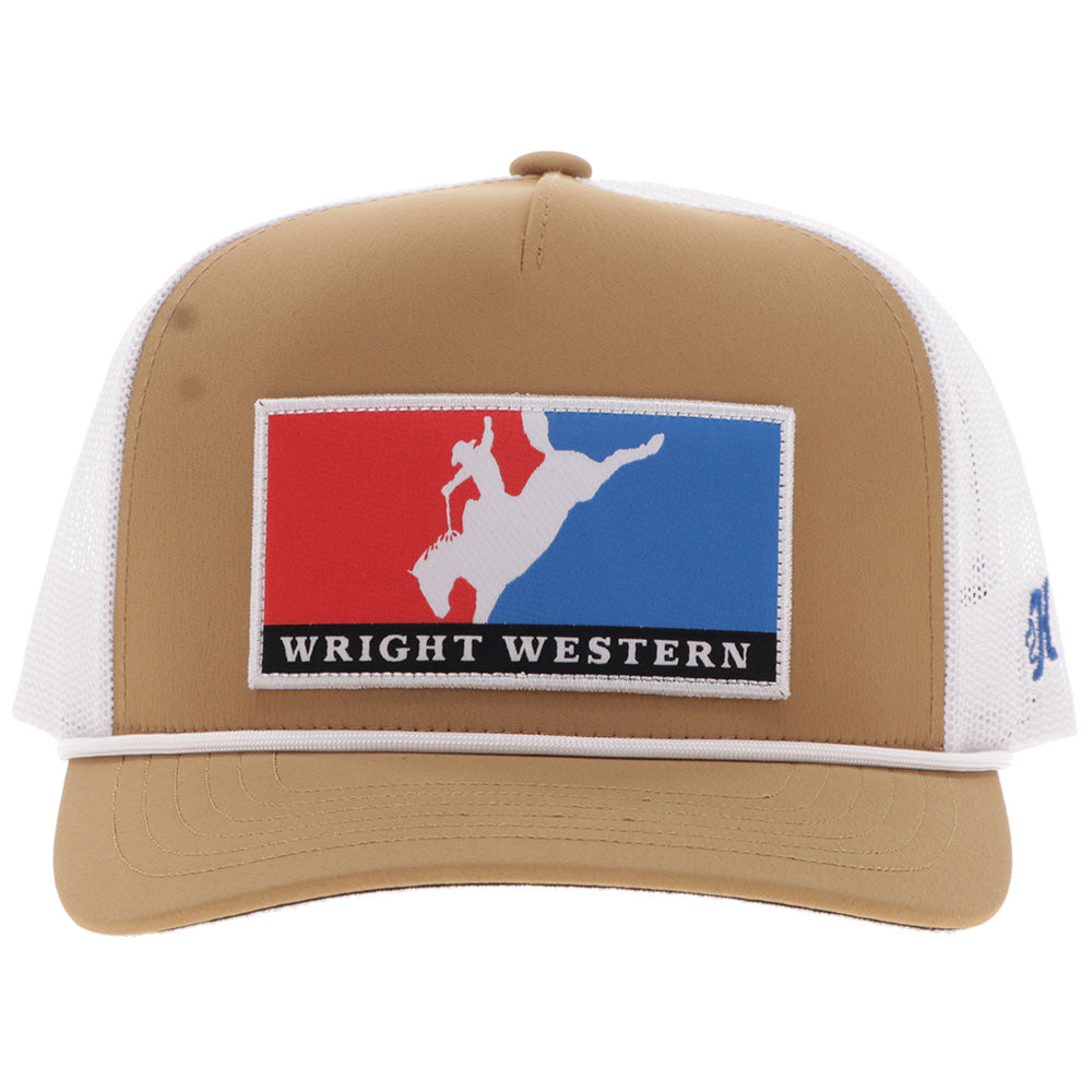 Wright Brothers Hat Tan/White