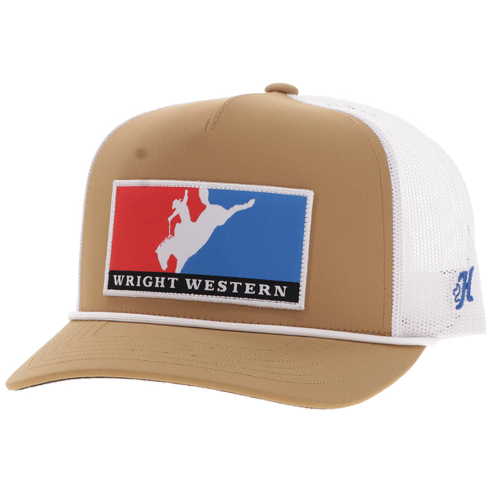 Wright Brothers Hat Tan/White