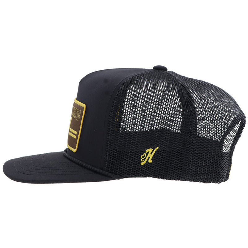 University Of Wyoming Hat Black w/Patch