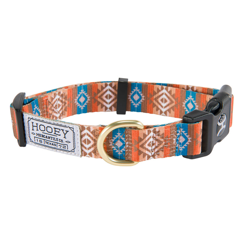 Hooey Nomad Collar Aztec Dirty Turquoise