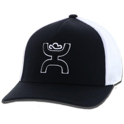 black and white Coach hat