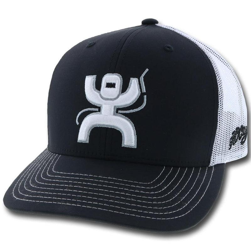 Arc black and white Hooey hat with Arc logo in white