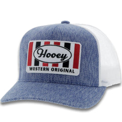 "Hooey" Denim/White Hat