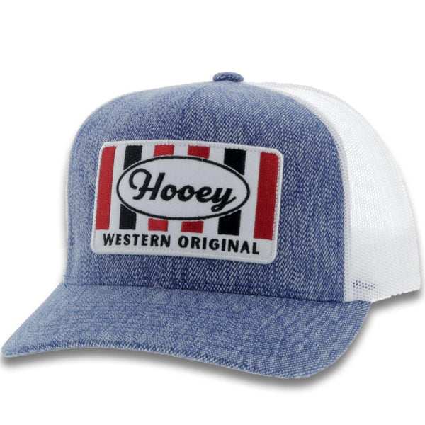 Youth "Hooey" Denim/White Hat