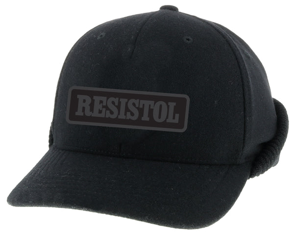 "Out Cold" Resistol Black Flexfit Hat