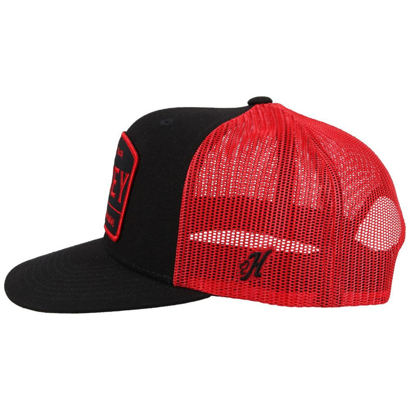 "Trip" Black/Red Hat