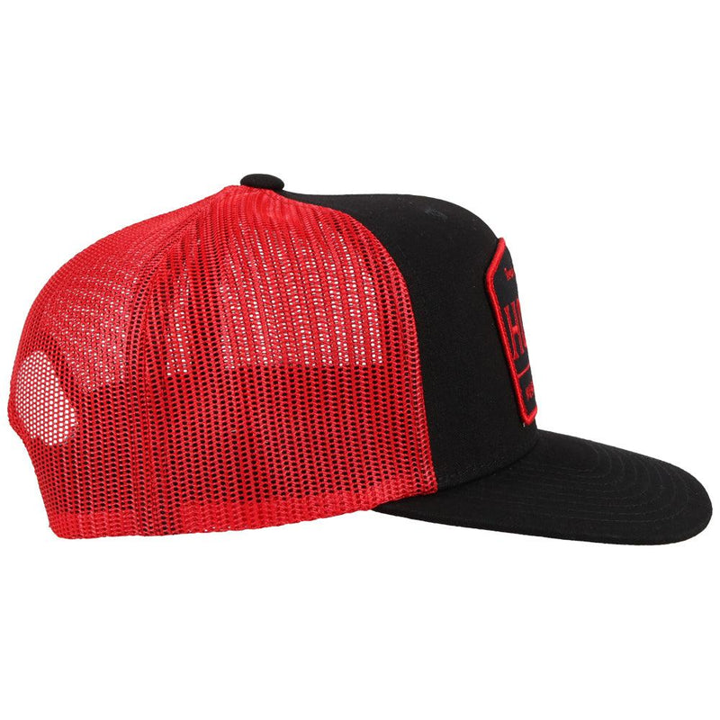 "Trip" Black/Red Hat