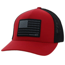 "Liberty Roper" Red/Black Flexfit Hat