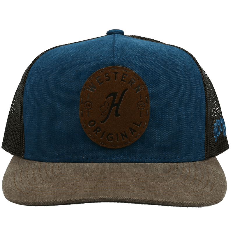 "Spur" Blue/Brown Hat