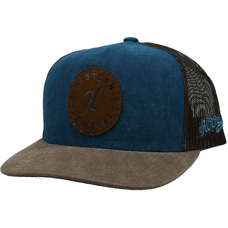 "Spur" Blue/Brown Hat