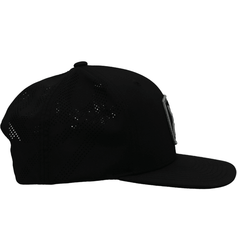 Zenith black hat side view