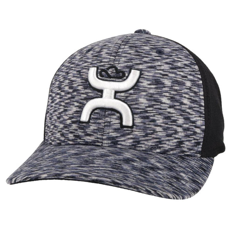 Navy and black "Ash" hat with white Hooey logo