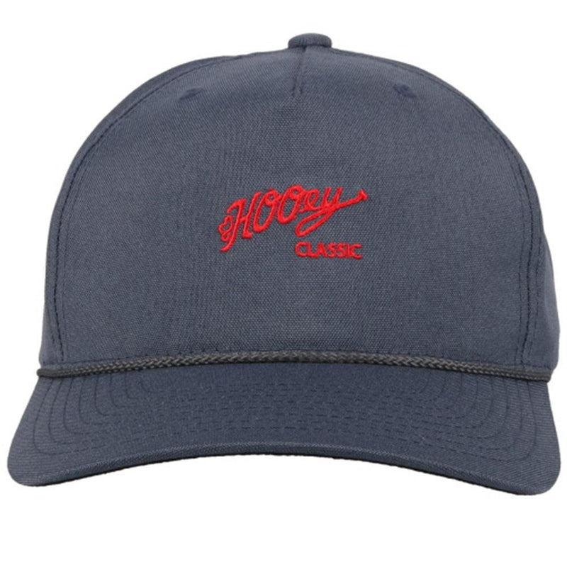 front of the Navy "Classic" Hooey hat with red embroidered logo