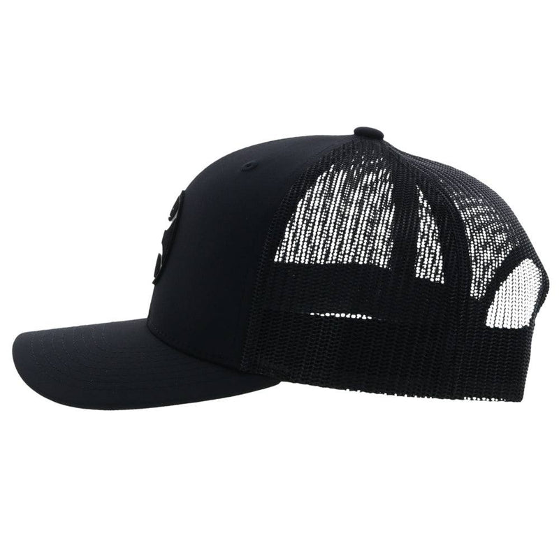 "Blush" Black Snapback Hooey Hat