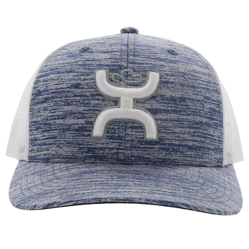 "Sterling" Distressed Blue/White Hat