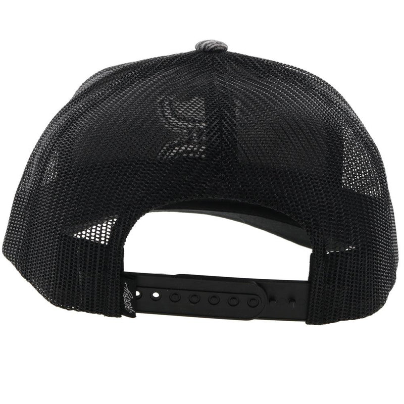 "Sterling" Grey/Black Snapback Hat