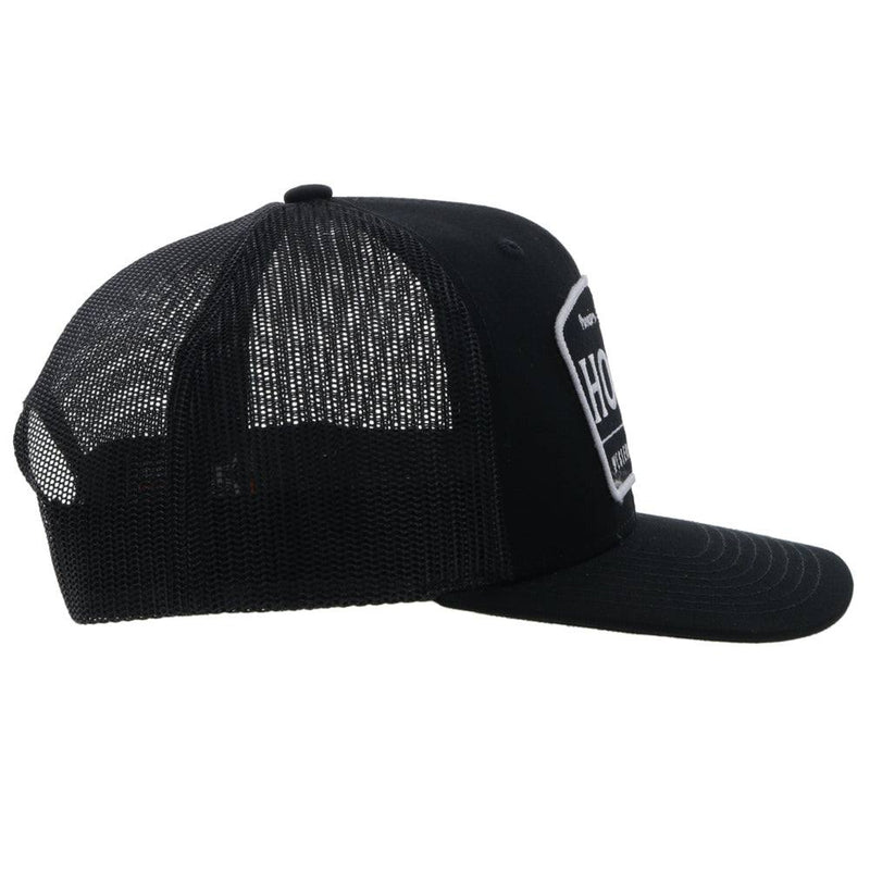 "Trip" Black Snapback Hat