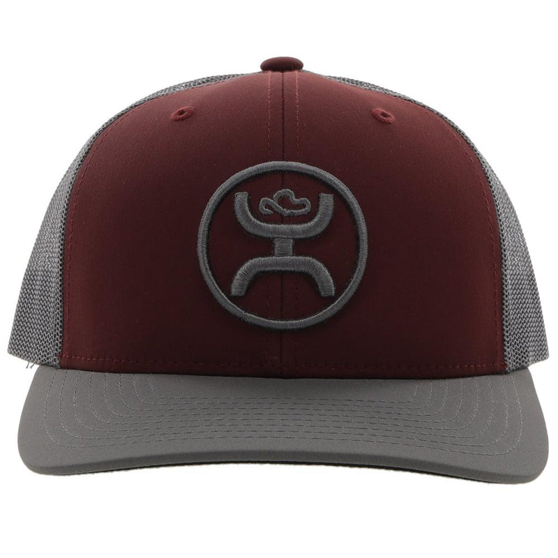 "O Classic" Maroon/Grey Hat