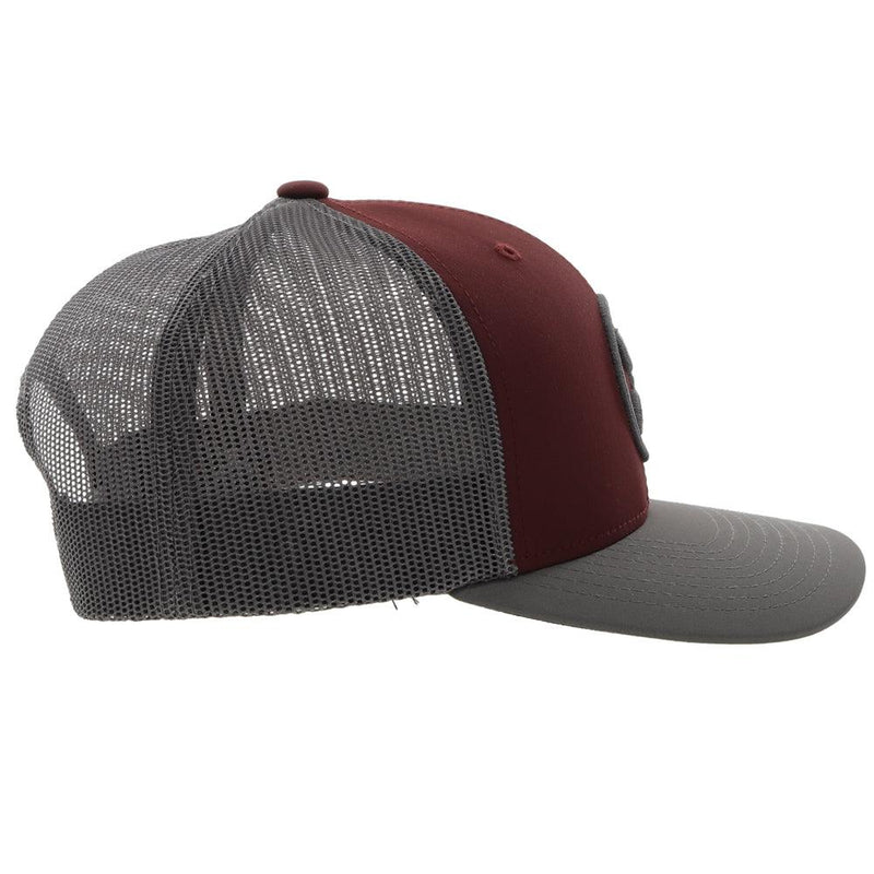 "O Classic" Maroon/Grey Hat