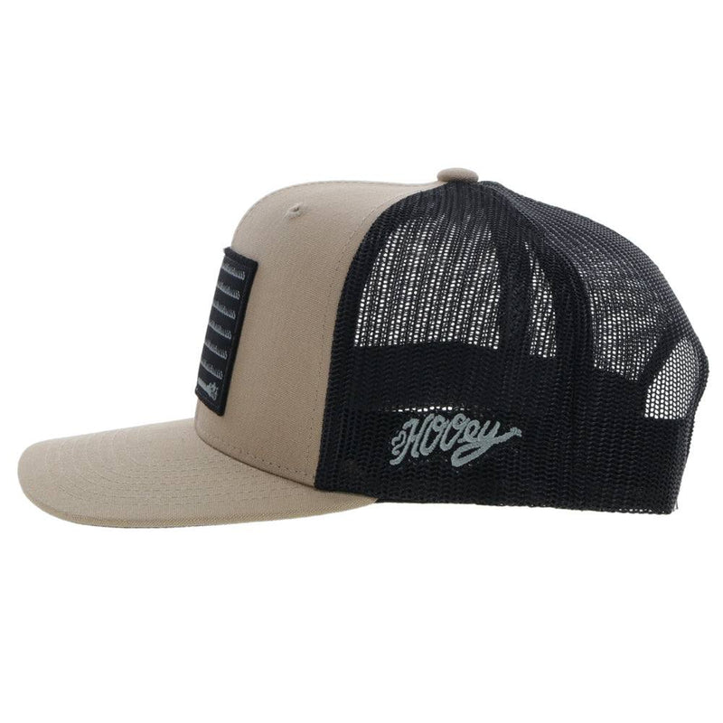 "Liberty Roper" Tan/Black Snapback Hat
