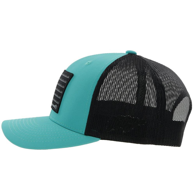 "Liberty Roper" Turquoise/Black Hat