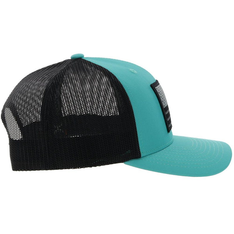 "Liberty Roper" Youth Turquoise/Black Hat